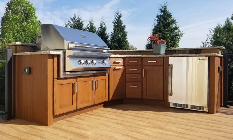 Custom Outdoor Kitchen Cabinets from Ardmore Cabinet