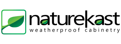 NaturKast weatherproof Cabinetry logo.
